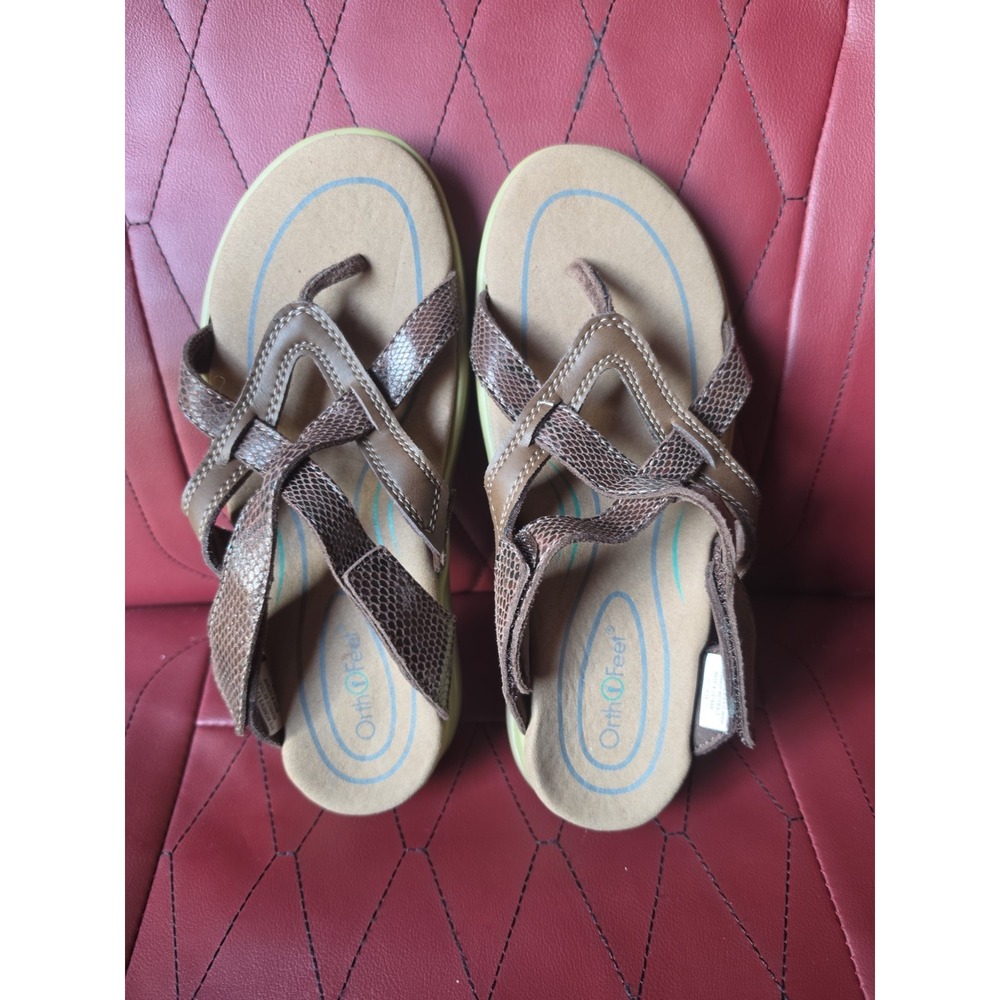 Orthofeet Clio Sandals Womens Size 5.5 D